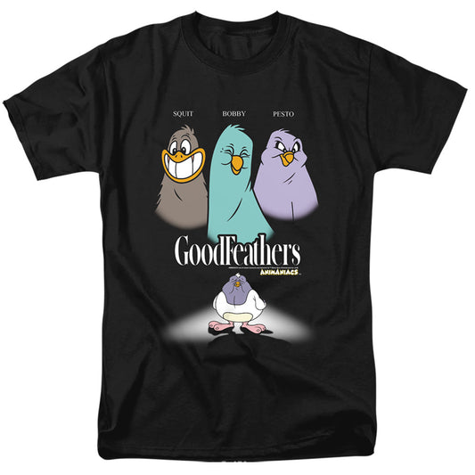 Animaniacs Goodfeathers Mens T Shirt Black - clothing by TeeHivey.com