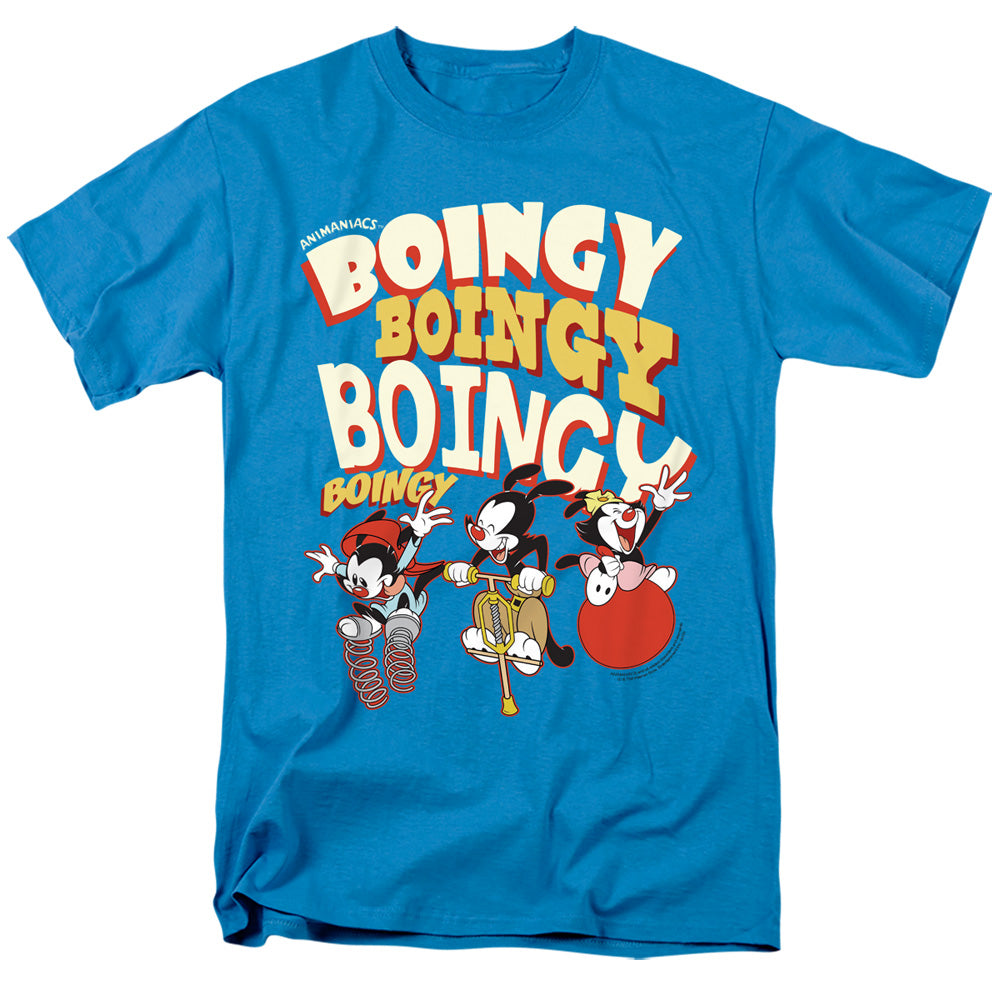Animaniacs Boingy Mens T Shirt Turquoise - clothing by TeeHivey.com