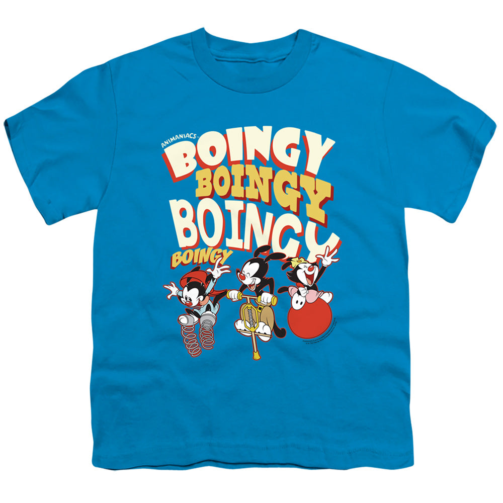 Animaniacs Boingy Kids Youth T Shirt Turquoise - clothing by TeeHivey.com