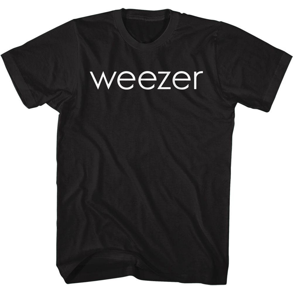 Weezer - White Logo - Short Sleeve - Adult - T-Shirt - clothing by TeeHivey.com