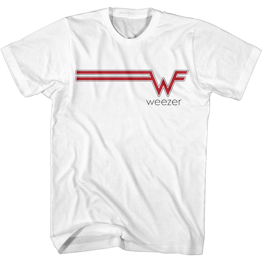 Weezer - W Streak - Short Sleeve - Adult - T-Shirt - clothing by TeeHivey.com