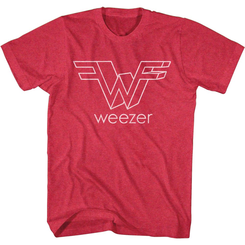 Weezer - Whata Weezer - Short Sleeve - Heather - Adult - T-Shirt - clothing by TeeHivey.com