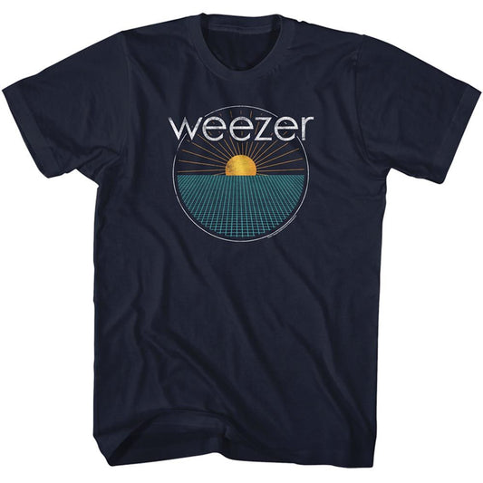 Weezer - Sun Rays - Short Sleeve - Adult - T-Shirt - clothing by TeeHivey.com
