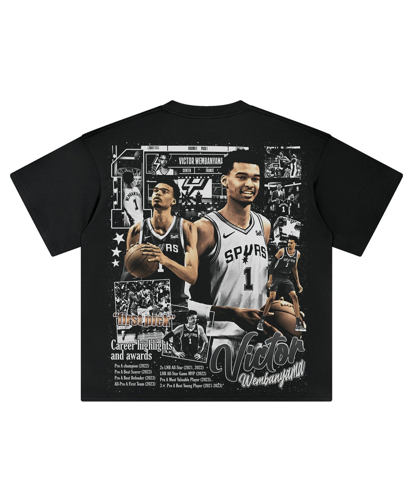 VICTOR WEMBANYAMA V2 TEE - clothing by TeeHivey.com (Image 5)