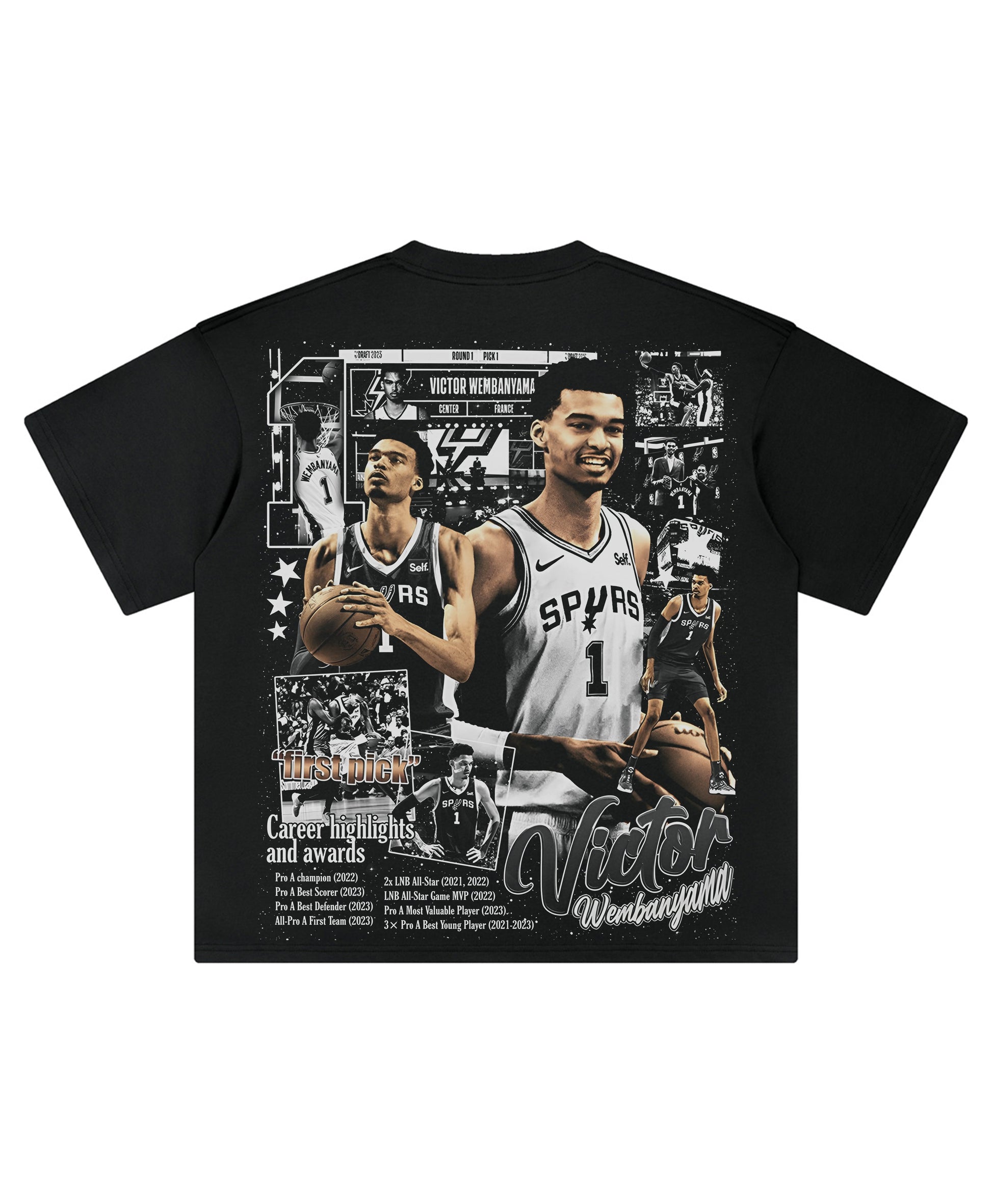 VICTOR WEMBANYAMA V2 TEE - clothing by TeeHivey.com (Image 5)