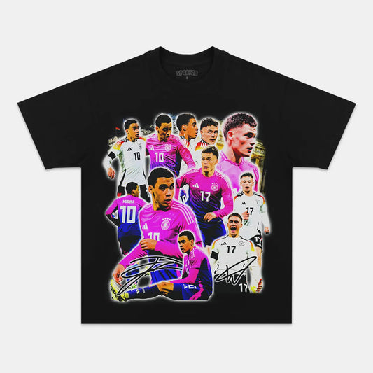 WIRTZ X MUSIALA GERMANY TEE Style002 - clothing by TeeHivey.com (Image 1)