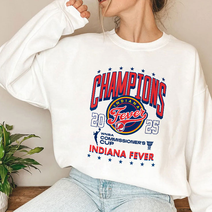 WNBA Commissioner’s Cup 2025 Champion Indiana Fever T Shirt