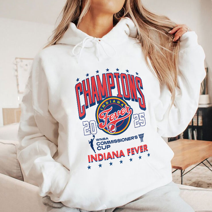 WNBA Commissioner’s Cup 2025 Champion Indiana Fever T Shirt