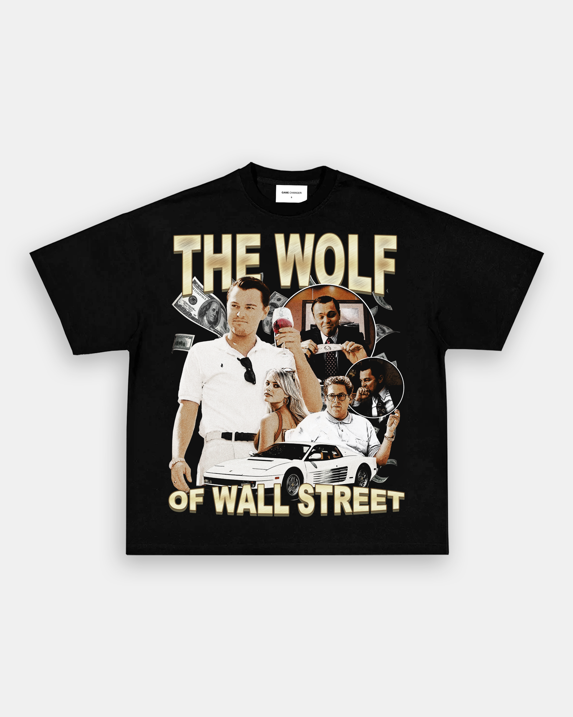 WOLF OF WALL STREET TEE Style001 - clothing by TeeHivey.com (Image 2)