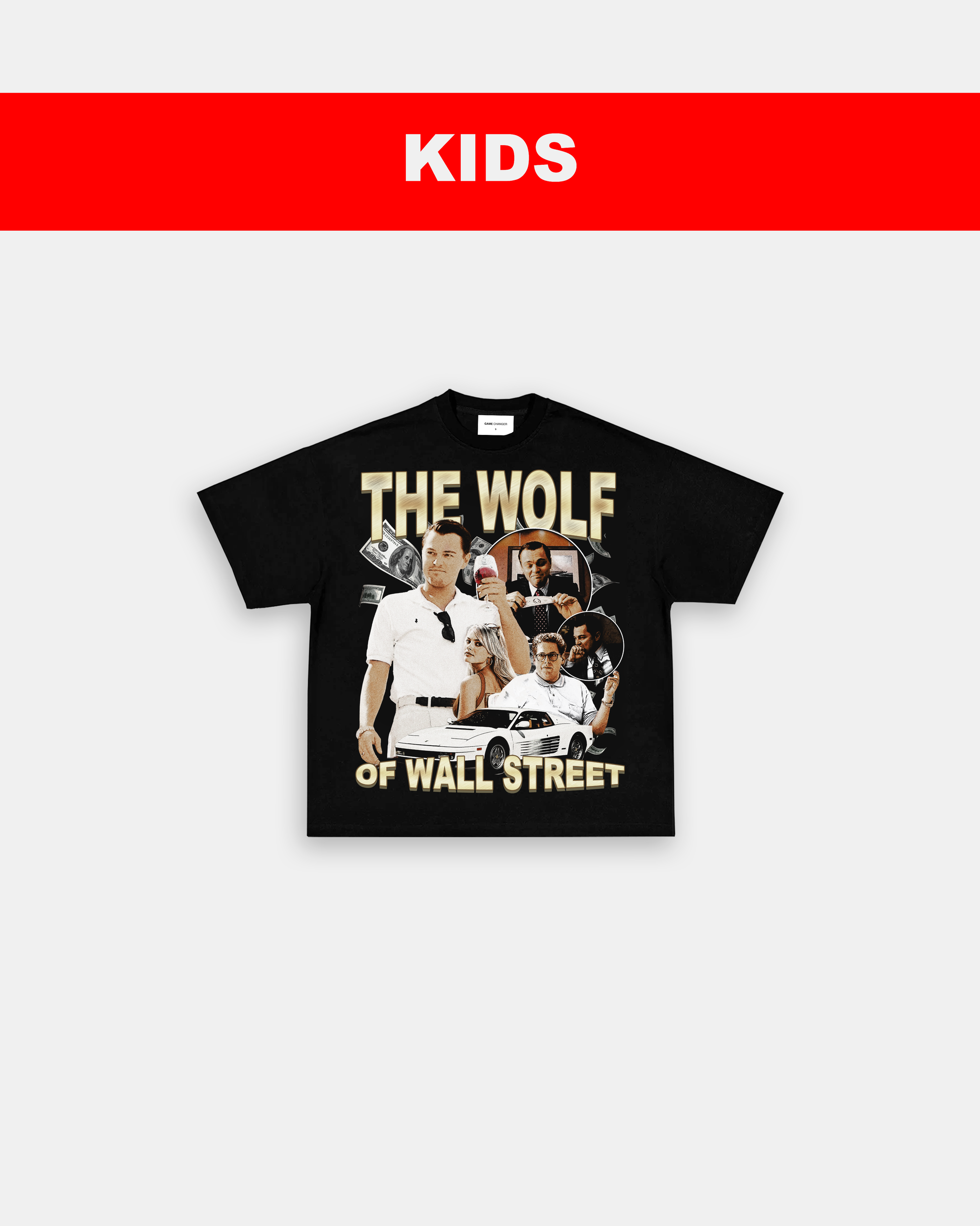 WOLF OF WALL STREET - KIDS TEE - clothing by TeeHivey.com (Image 3)