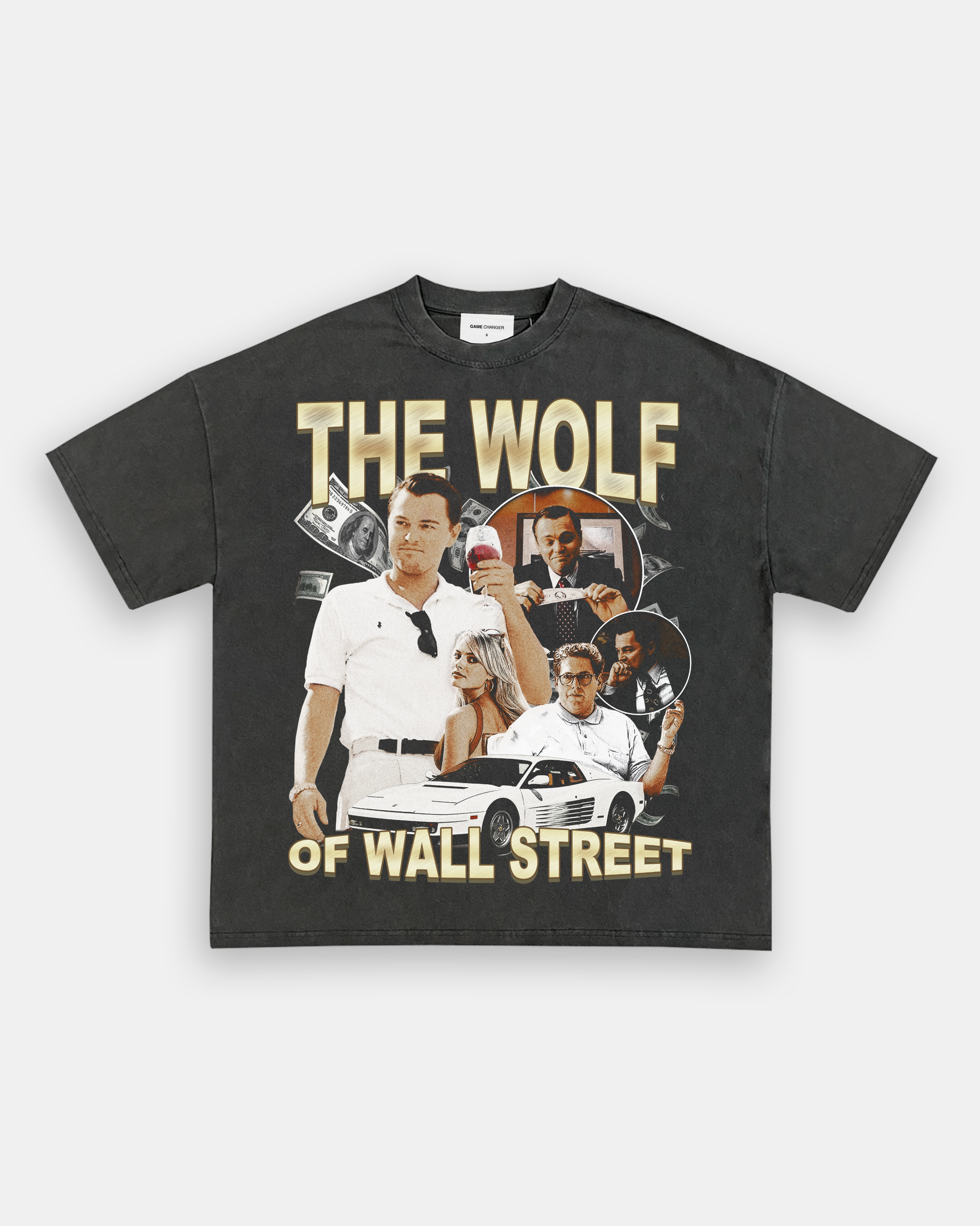 WOLF OF WALL STREET TEE Style001 - clothing by TeeHivey.com (Image 1)
