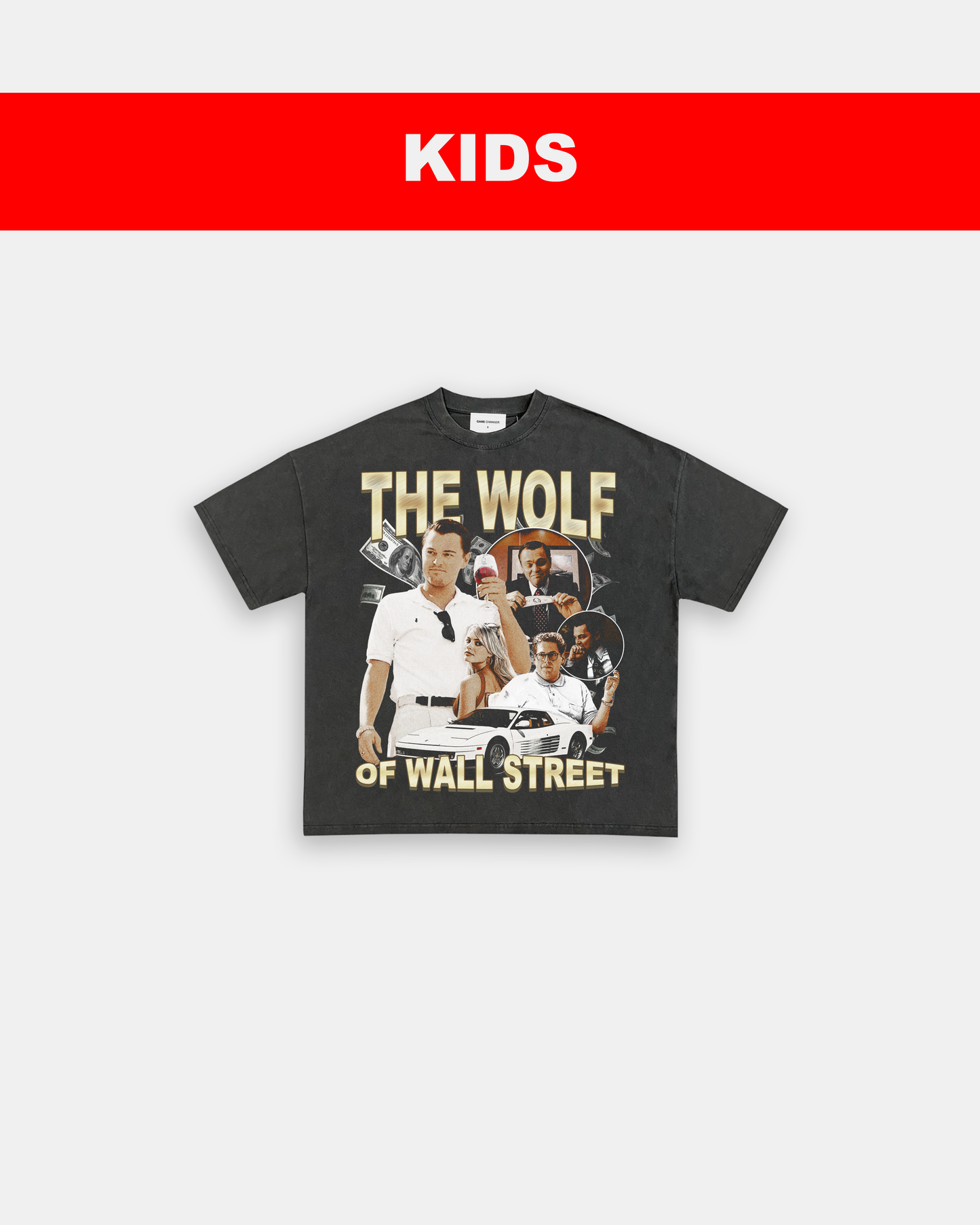 WOLF OF WALL STREET - KIDS TEE - clothing by TeeHivey.com (Image 2)