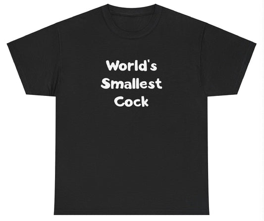 Worlds Smallest Cock T Shirt - clothing by TeeHivey.com (Image 1)