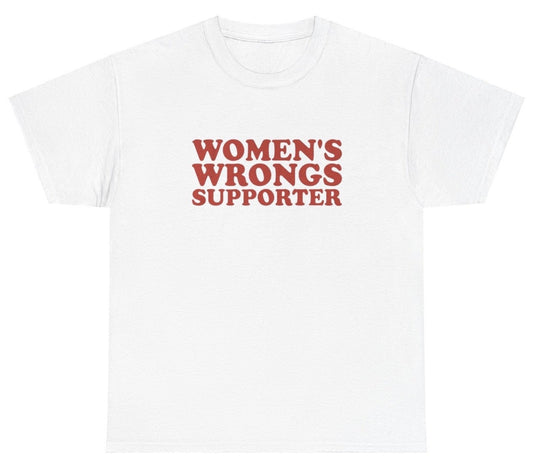 AAA Womens Wrongs Supporter T Shirt