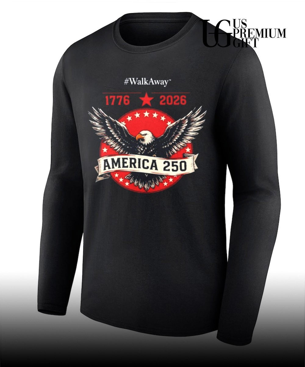WalkAway America 250 1776 2026 Patriotic Eagle shirt