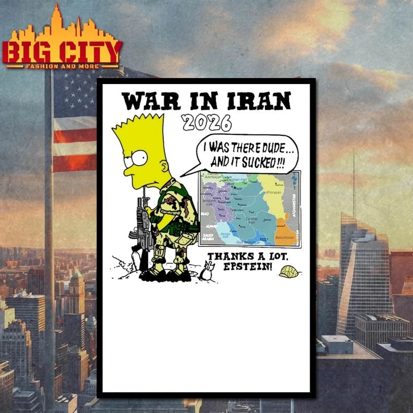 War In Iran Thanks A Lot, Epstein T-shirt