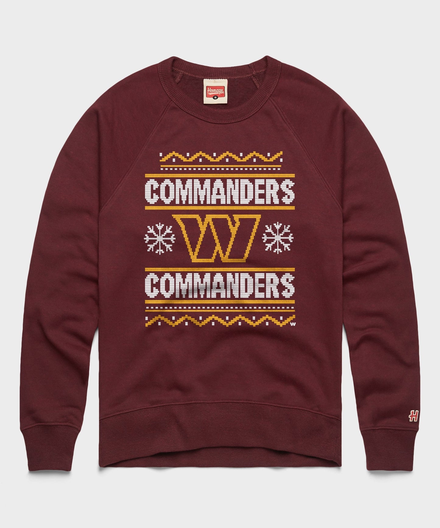 Washington Commanders Holiday Crewneck