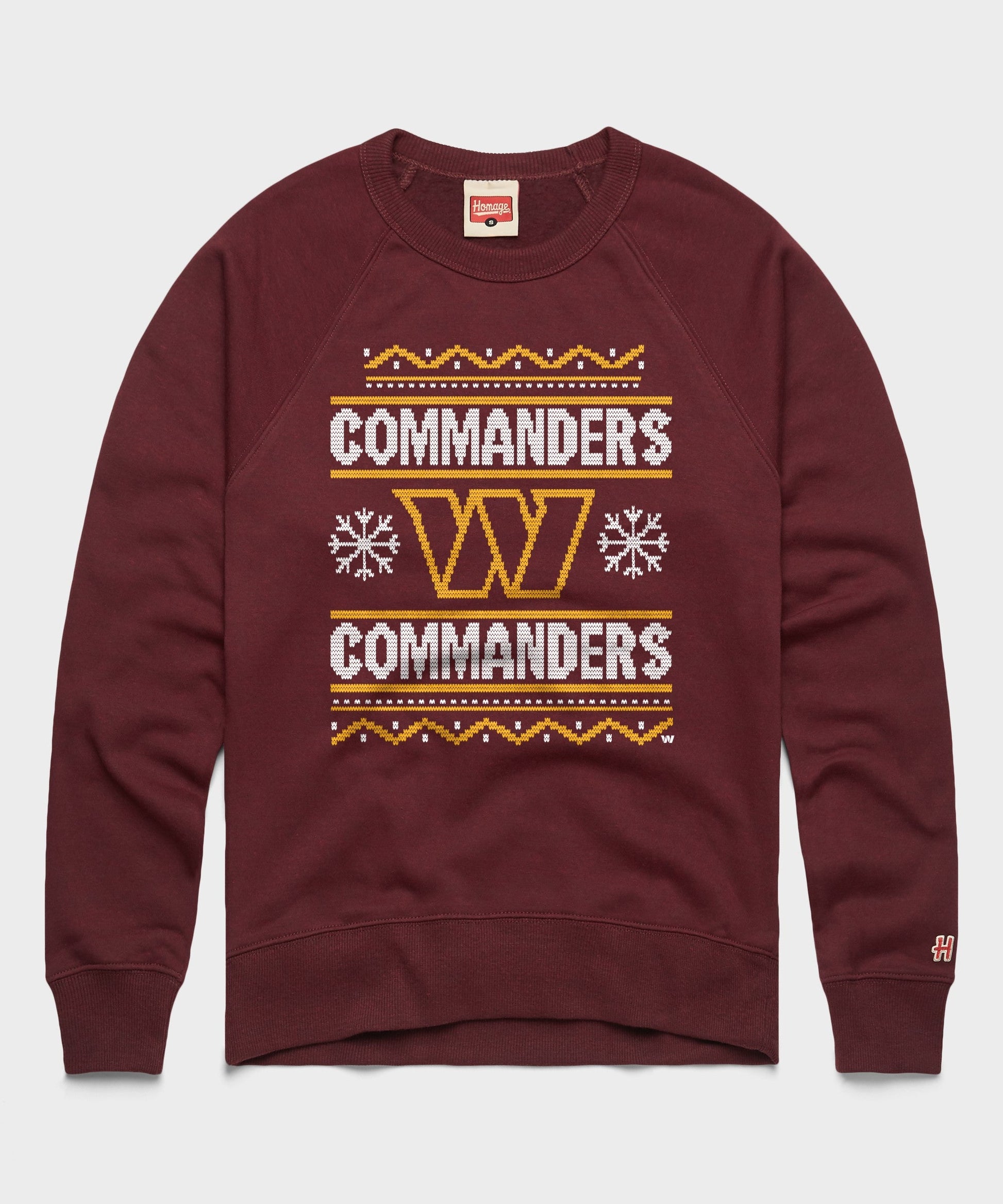 Washington Commanders Holiday Crewneck