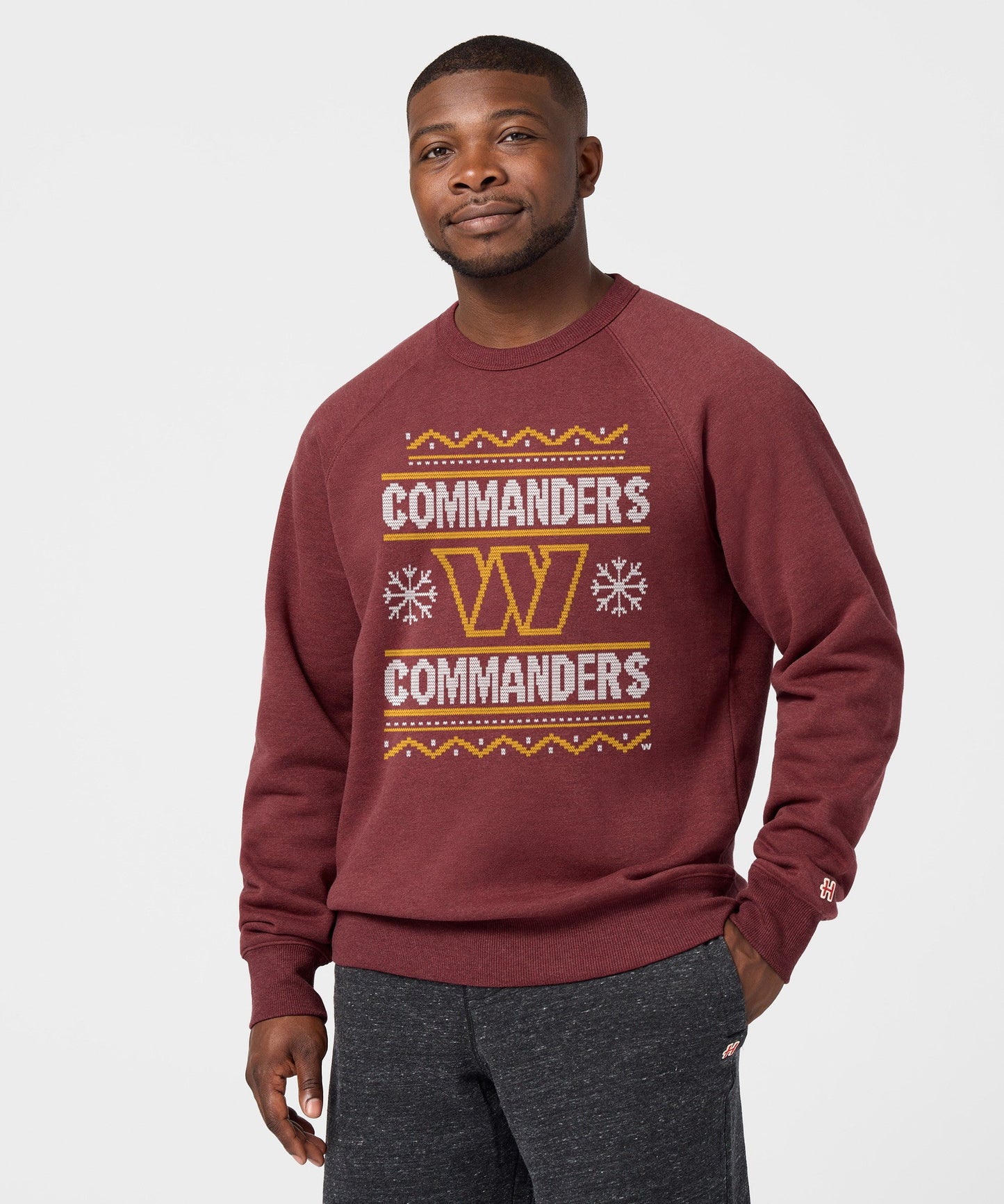 Washington Commanders Holiday Crewneck