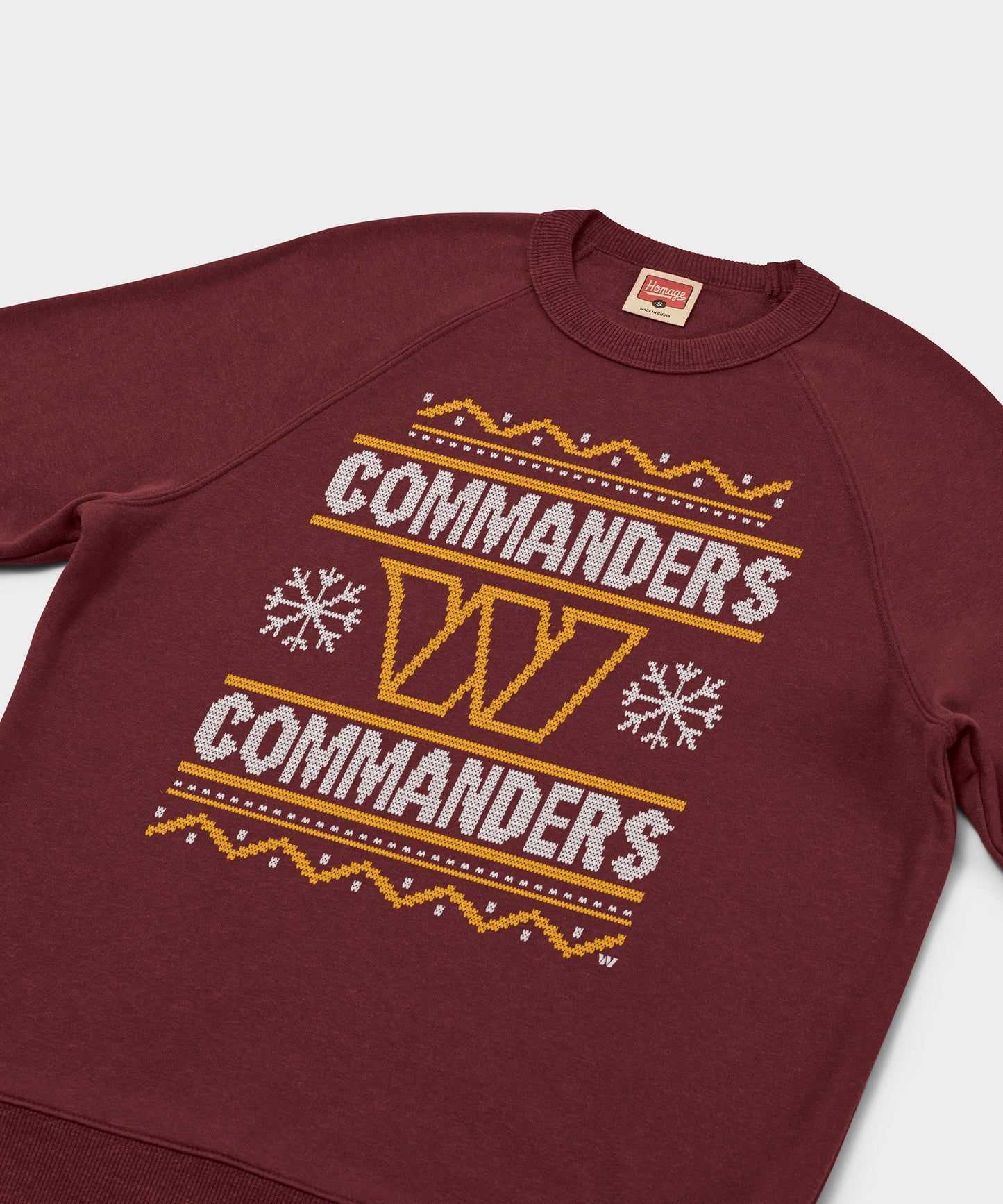 Washington Commanders Holiday Crewneck