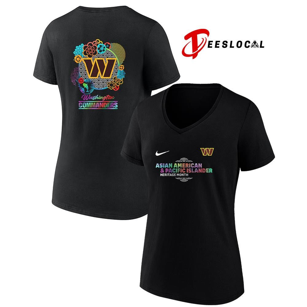 Washington Commanders x Asian American and Pacific Islander heritage logo shirt