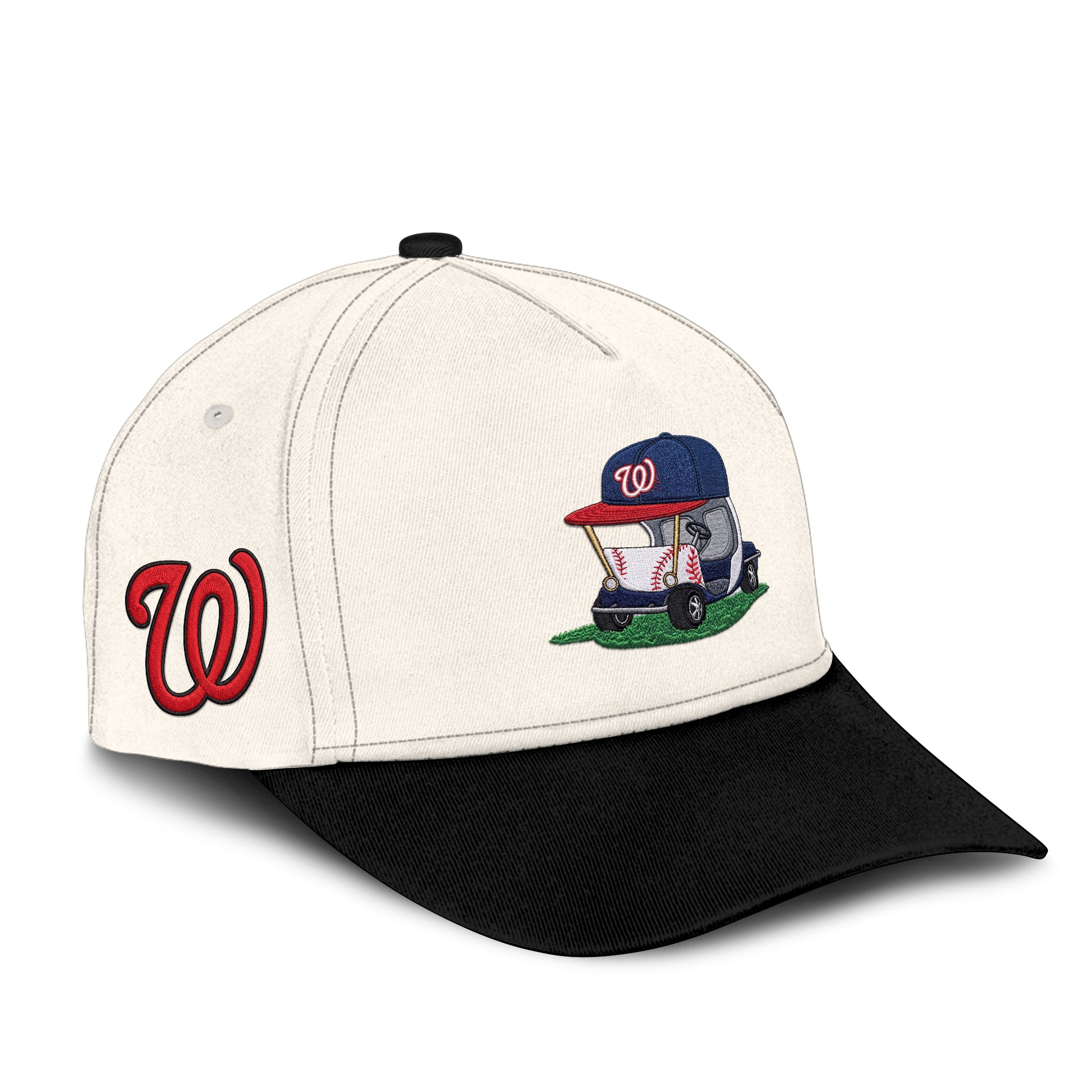 Washington Nationals Embroidered And Printed Cap