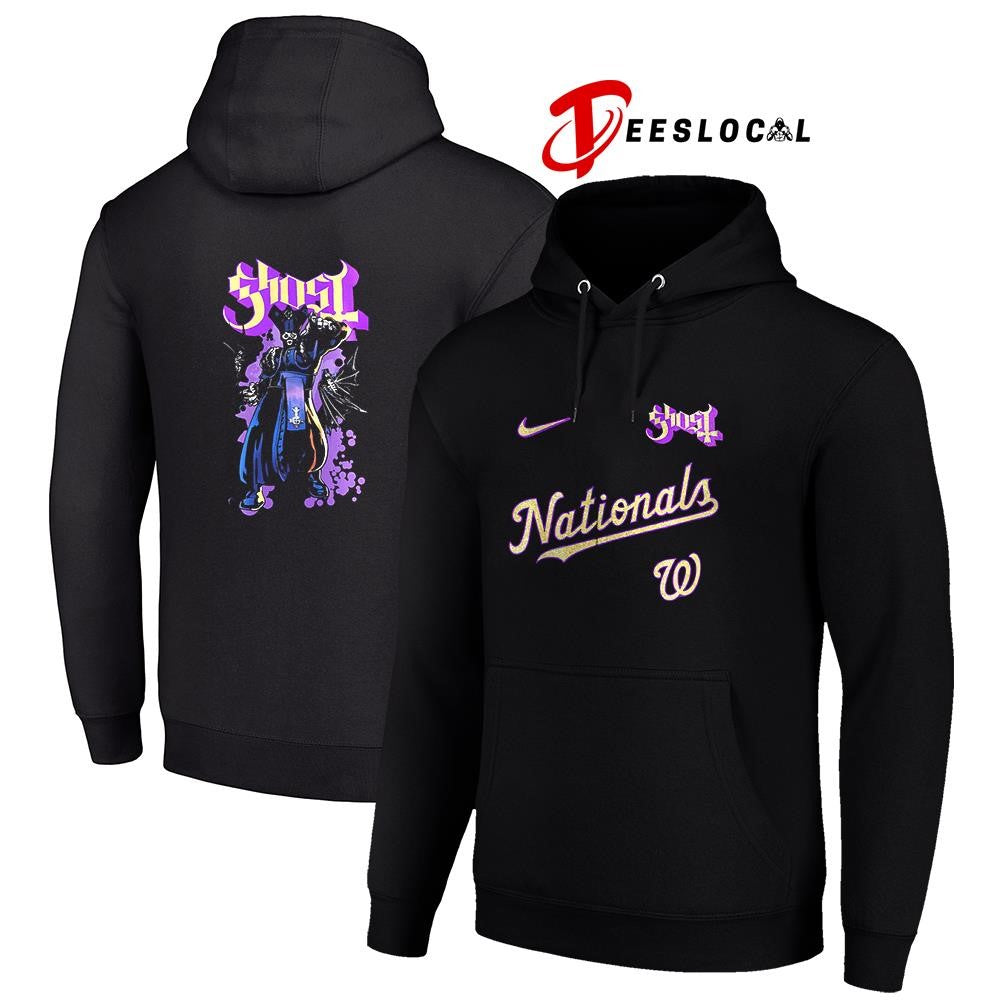 Washington Nationals MLB Ghost Band world tour art shirt