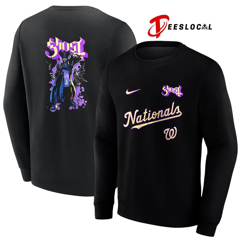Washington Nationals MLB Ghost Band world tour art shirt