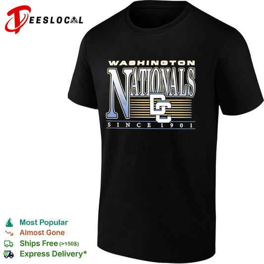 Washington Nationals Since 1901 DC Logo MLB Baseball Sport League Team Fan shirt
