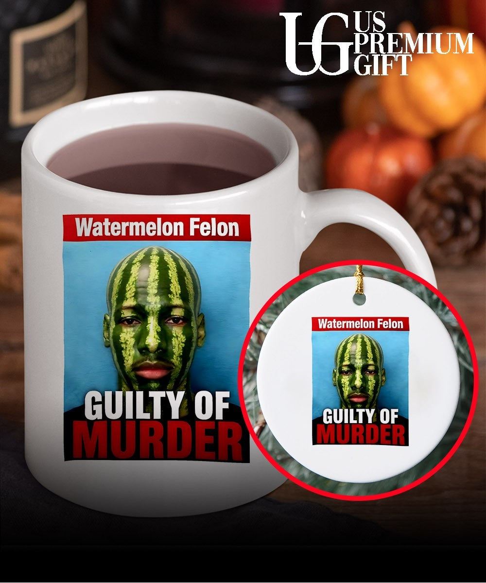 Watermelon Felon Guity of Murder shirt