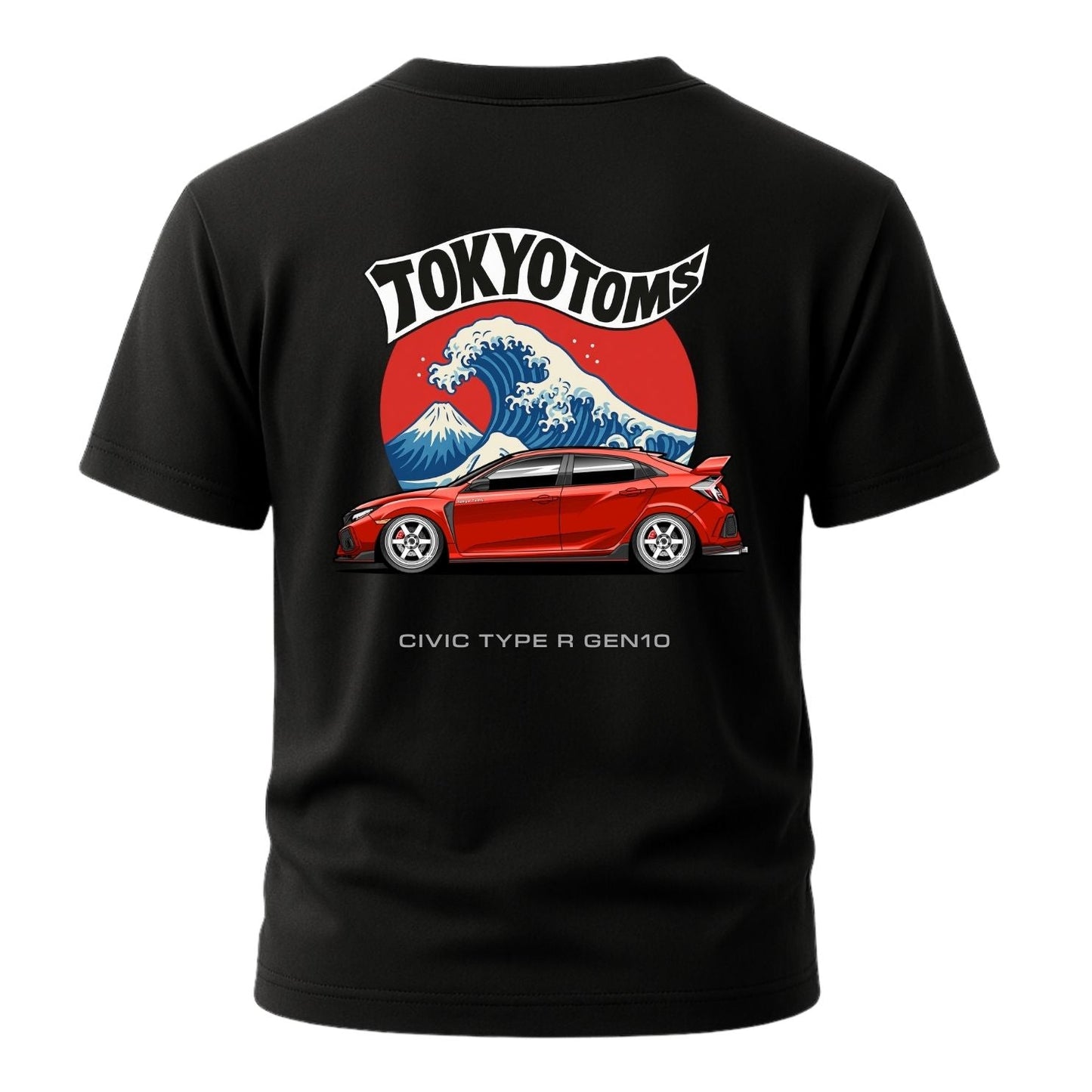 Tokyo Toms Honda Civic Gen 10 Wave T-Shirt