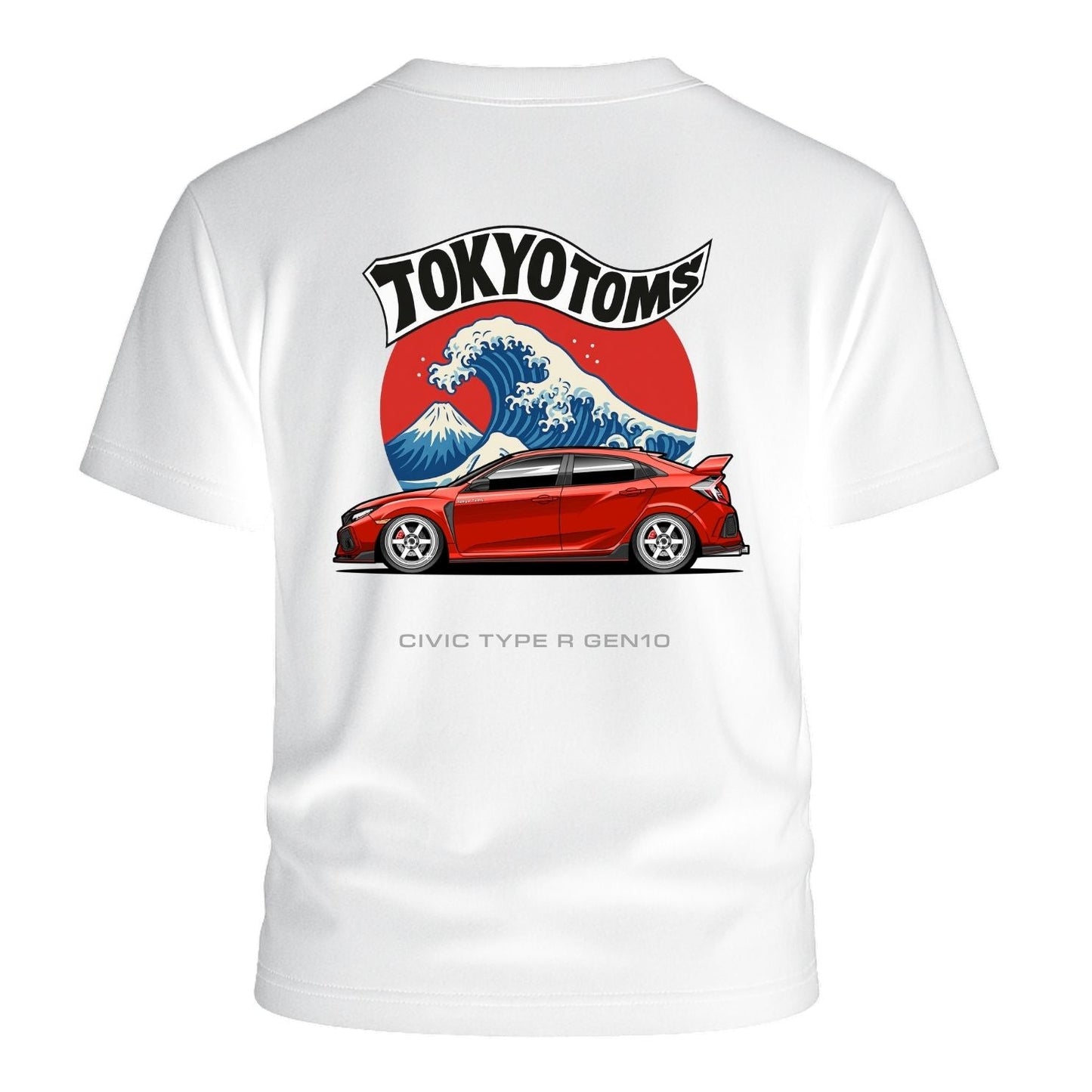 Tokyo Toms Honda Civic Gen 10 Wave T-Shirt