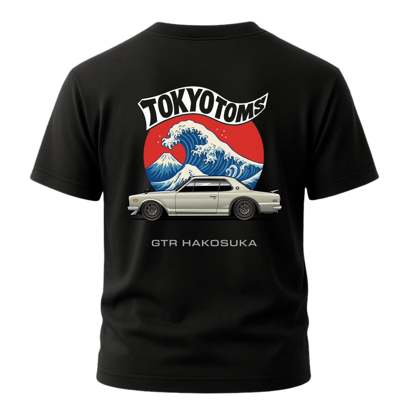 Tokyo Toms Nissan GTR Hakosuka Wave T-Shirt
