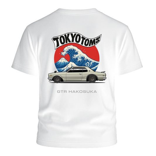 Tokyo Toms Nissan GTR Hakosuka Wave T-Shirt