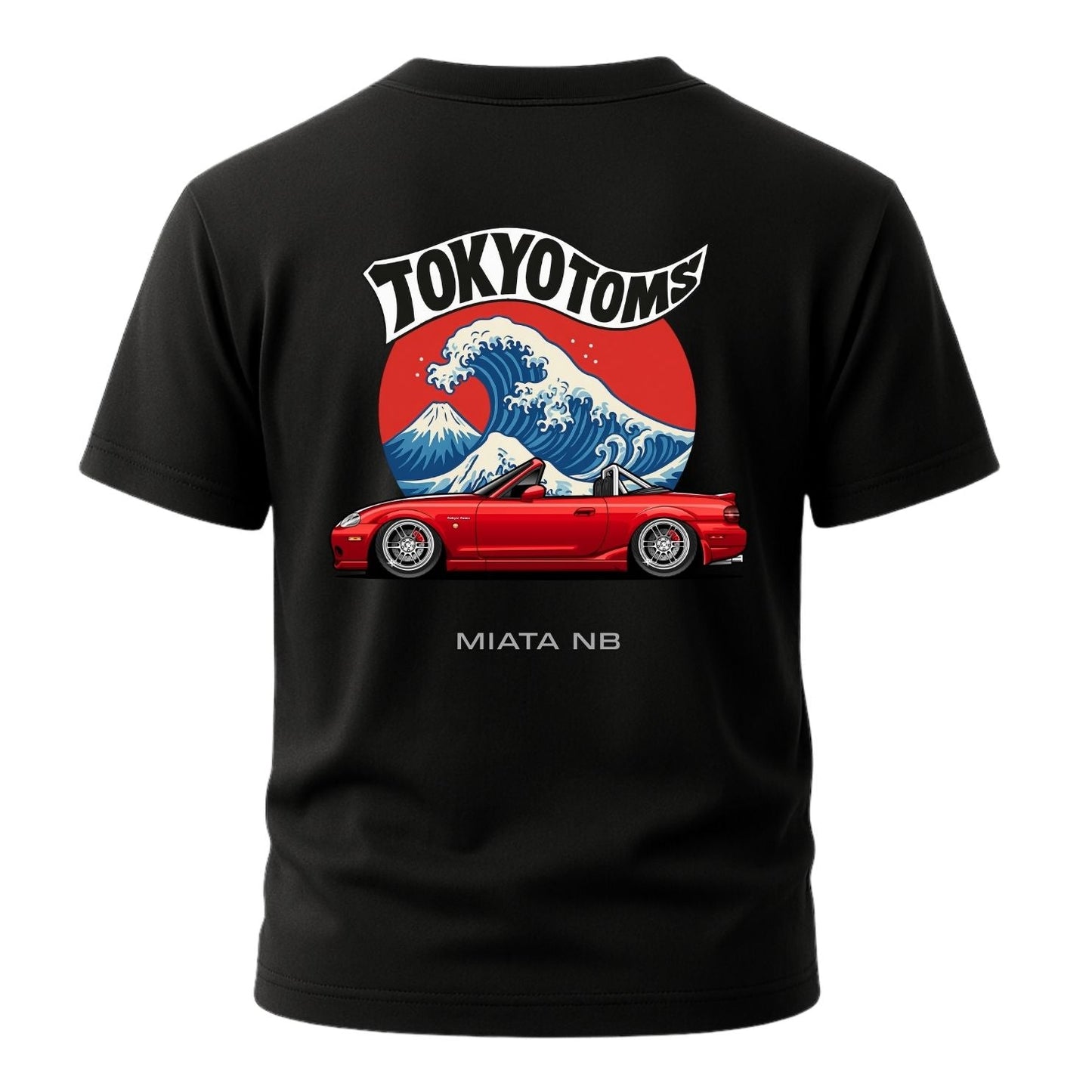 Tokyo Toms Mazda Miata NB Wave T-Shirt