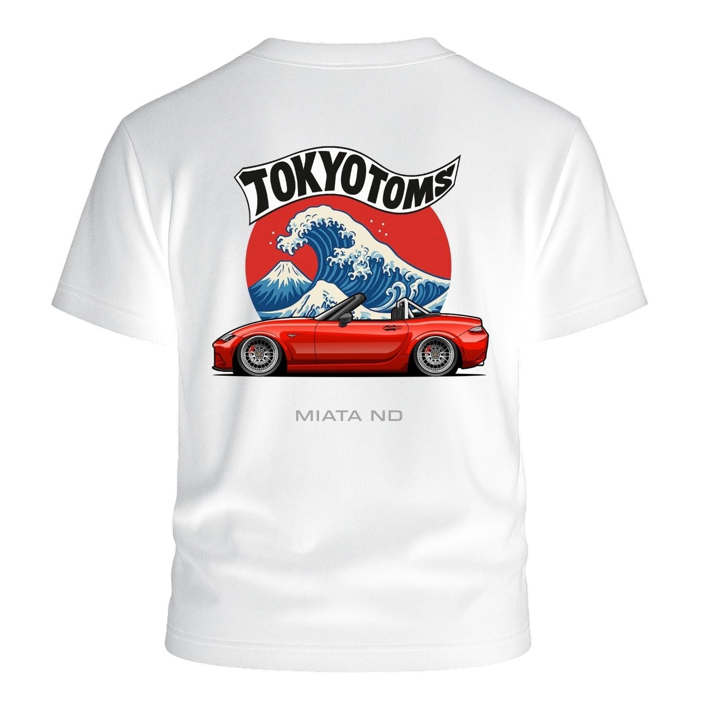 Tokyo Toms Mazda Miata ND Wave T-Shirt