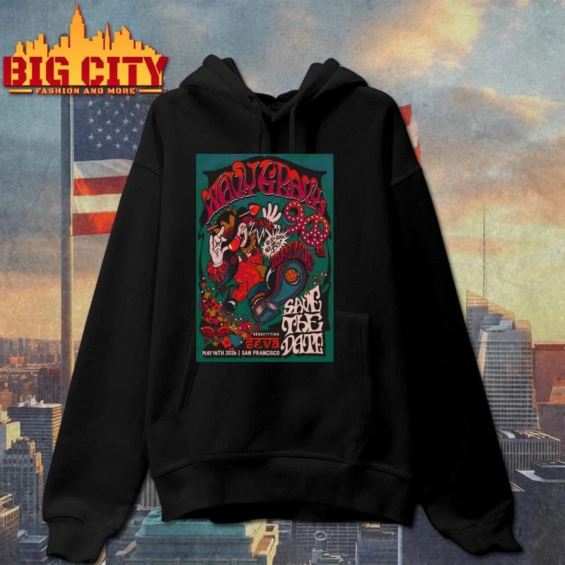 Wavy Gravy’s 90th Birthday San Francisco CA 5-16-2026 Poster Shirt