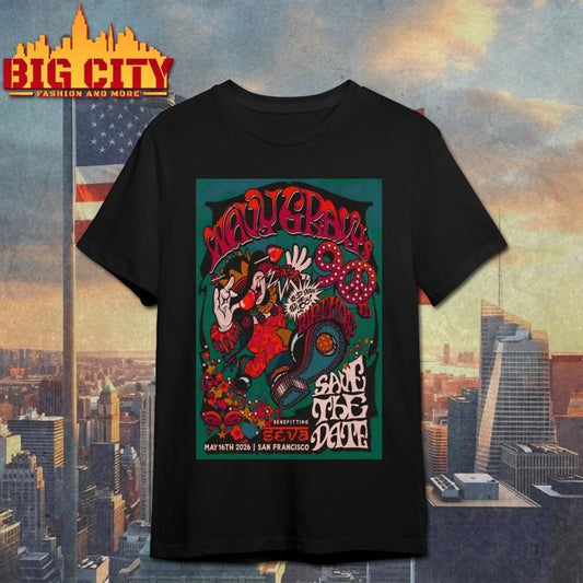 Wavy Gravy’s 90th Birthday San Francisco CA 5-16-2026 Poster Shirt