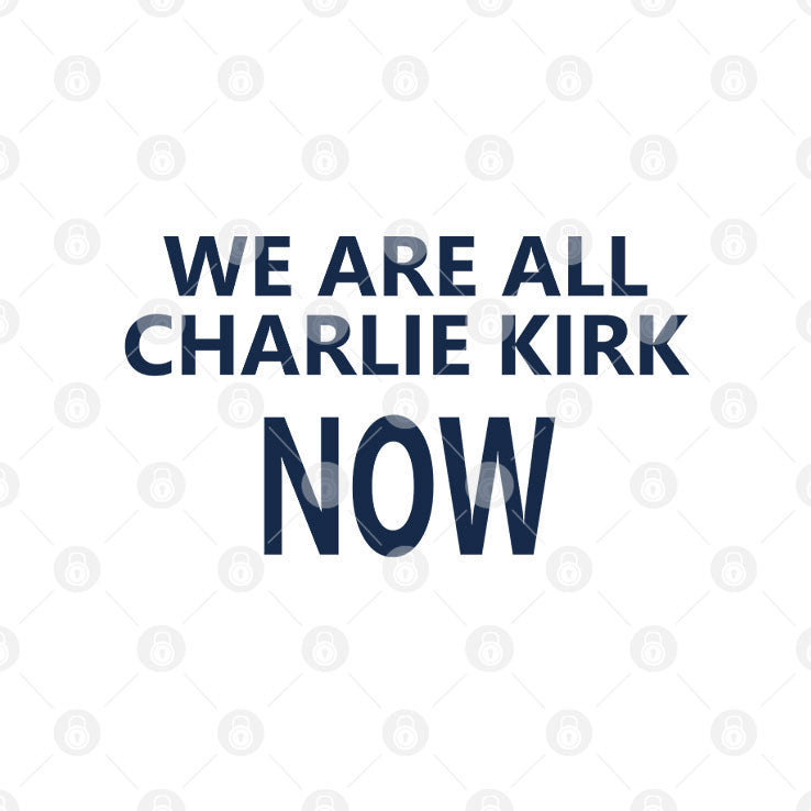 We Are All Charlie Kirk Now T Shirt