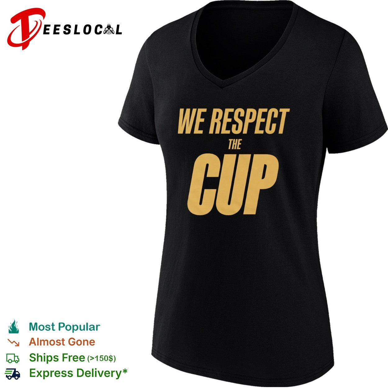 We Respect the Cup Hockey Stanley Cup shirt