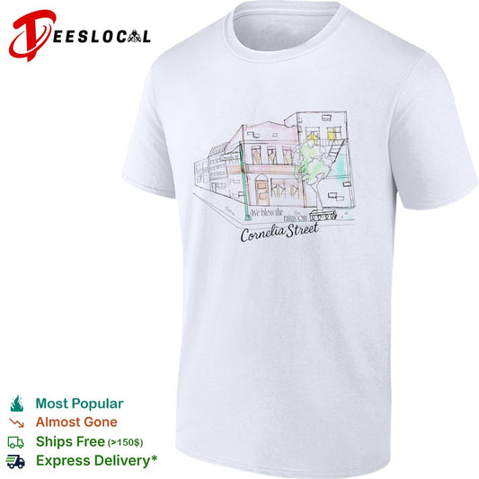 We bless the rains on Cornelia Street Taylor shirt