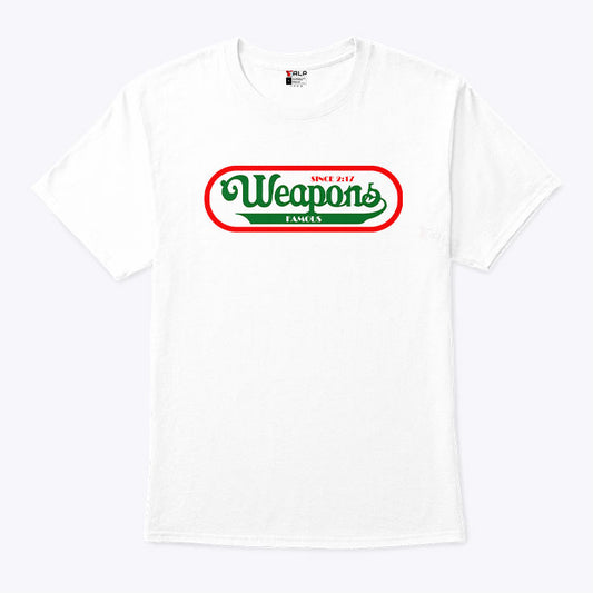 Weapons Movie Nathan’s Famous Hot Dog Logo Parody T Shirt