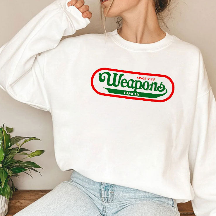 Weapons Movie Nathan’s Famous Hot Dog Logo Parody T Shirt