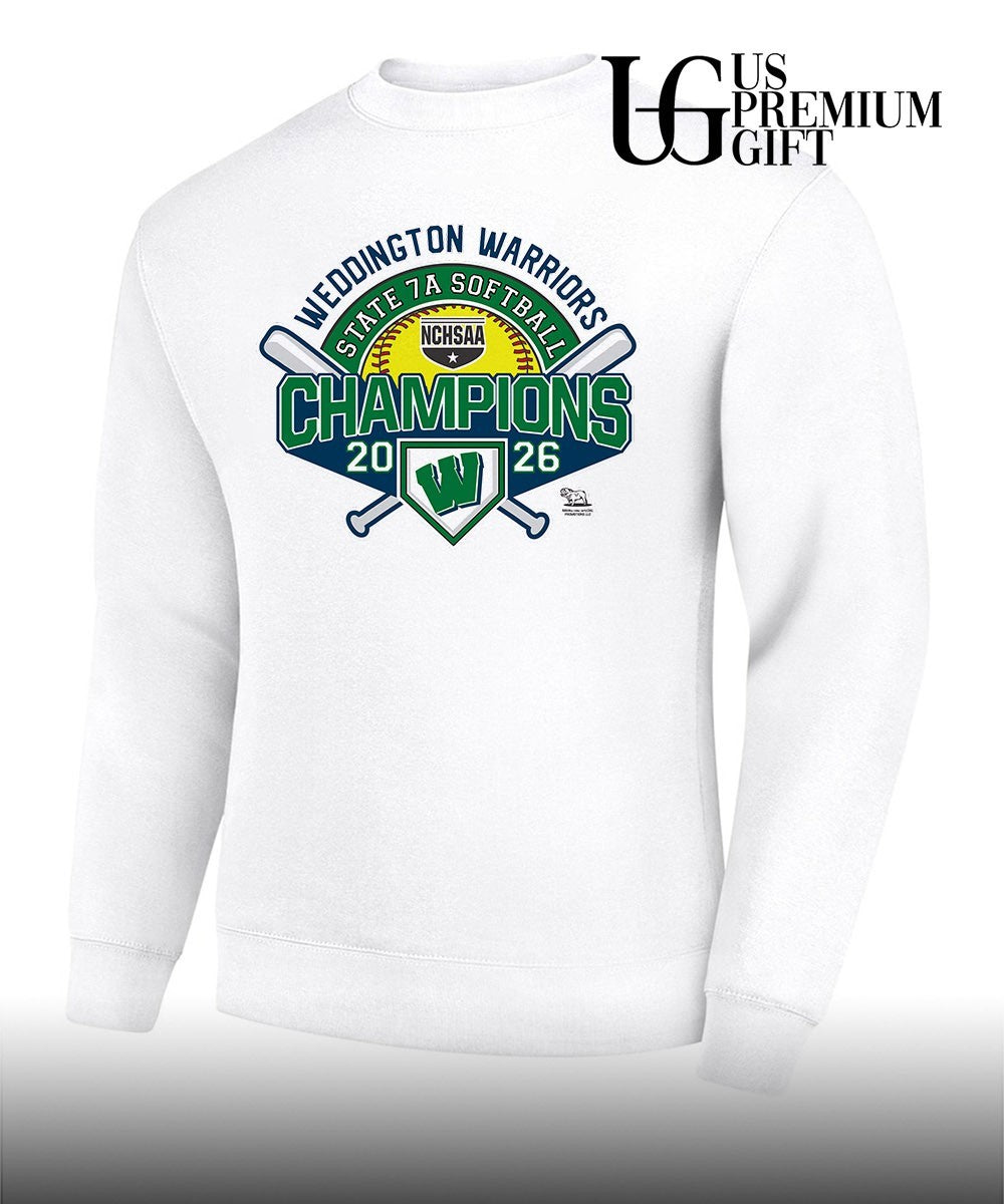 Weddington Warriors NCHSAA 7A Softball State Champions 2026 shirt