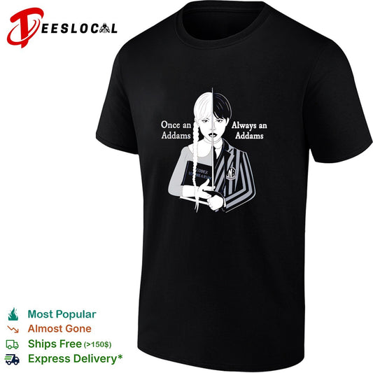 Wednesday Once an Addams Always an Addams shirt