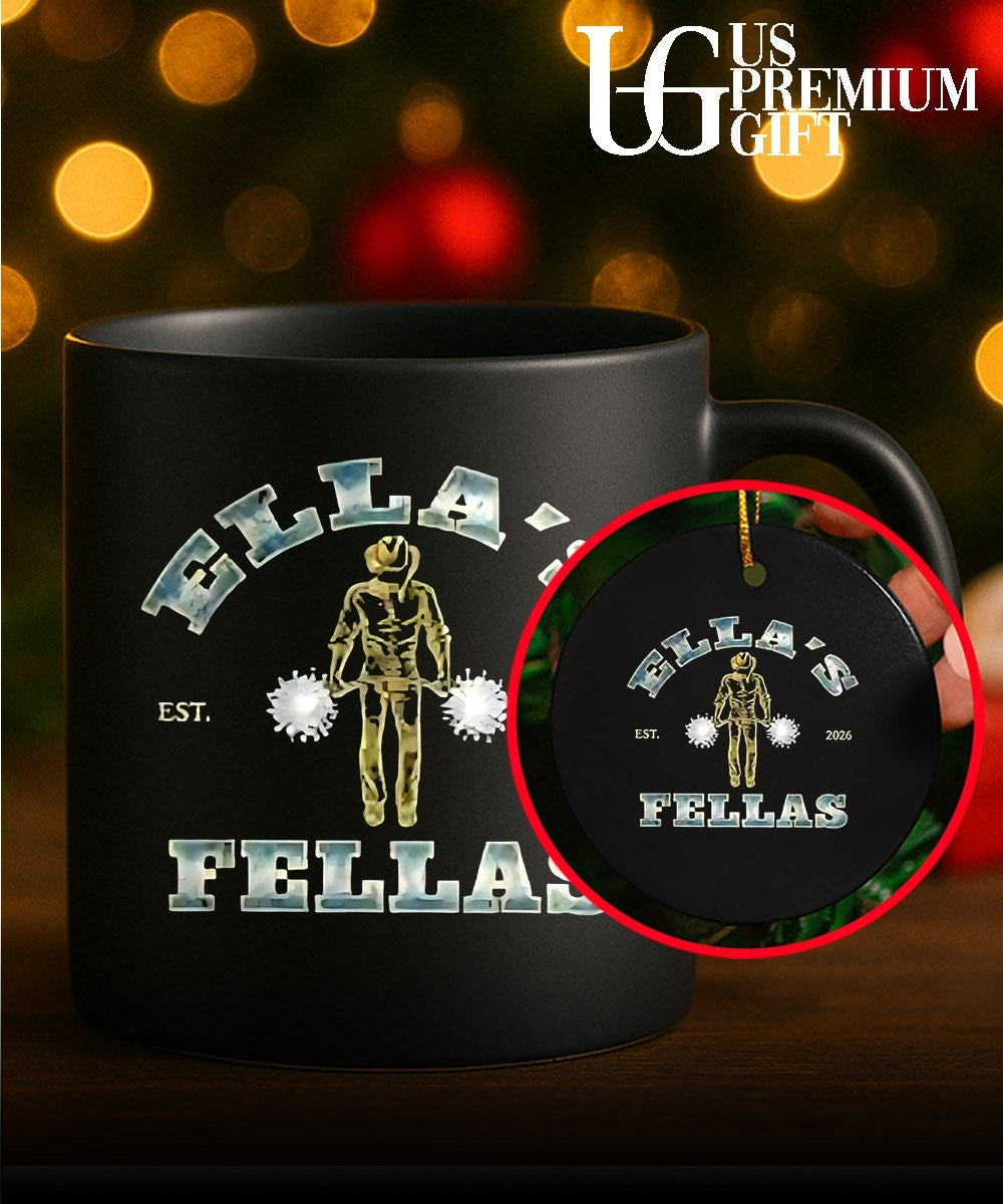 Weightlifter Cowboy Gym Workout Ella’s Est 2026 Fellas shirt