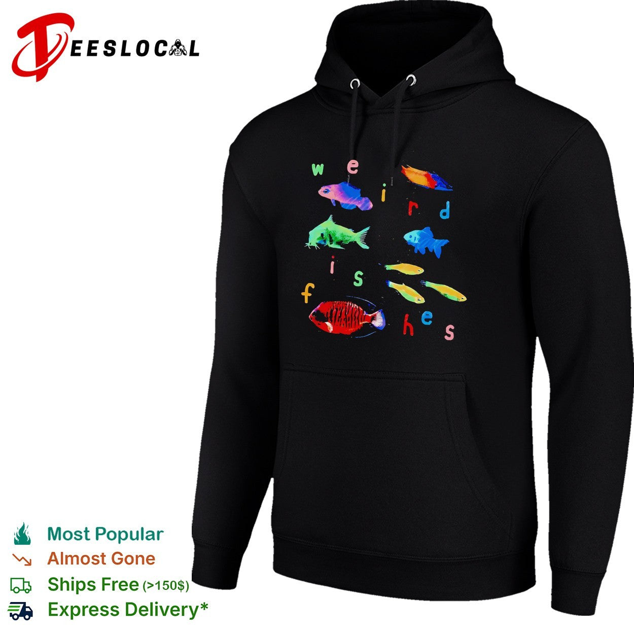 Weird fishes retro shirt