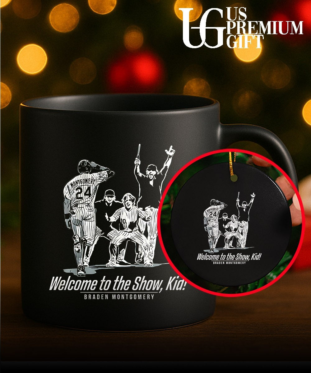 Welcome to the Show Kid Braden Montgomery Chicago White Sox Baseball shirt