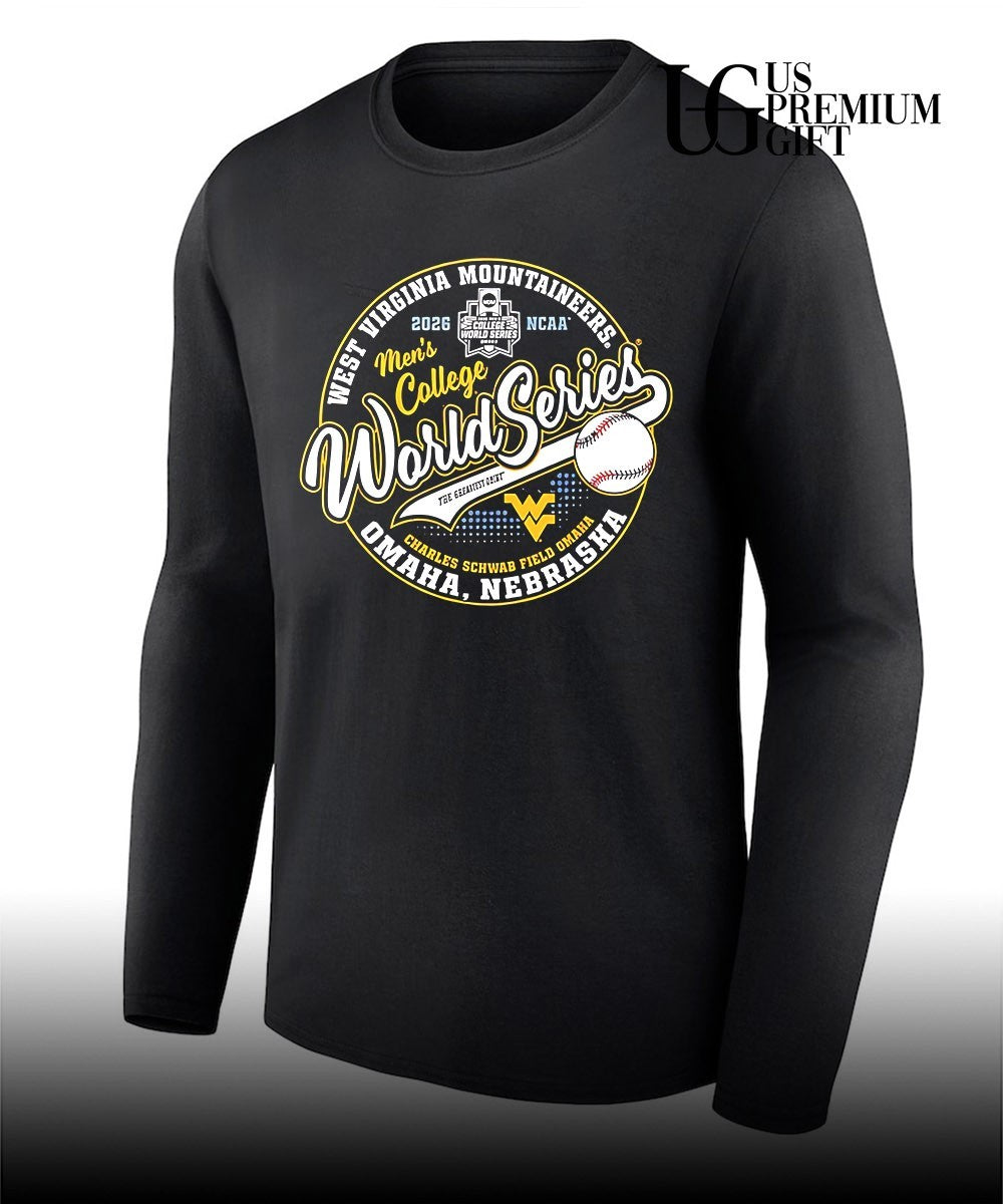 West Virginia Mountaineers 2026 College World Series Omaha Nebraska shirt