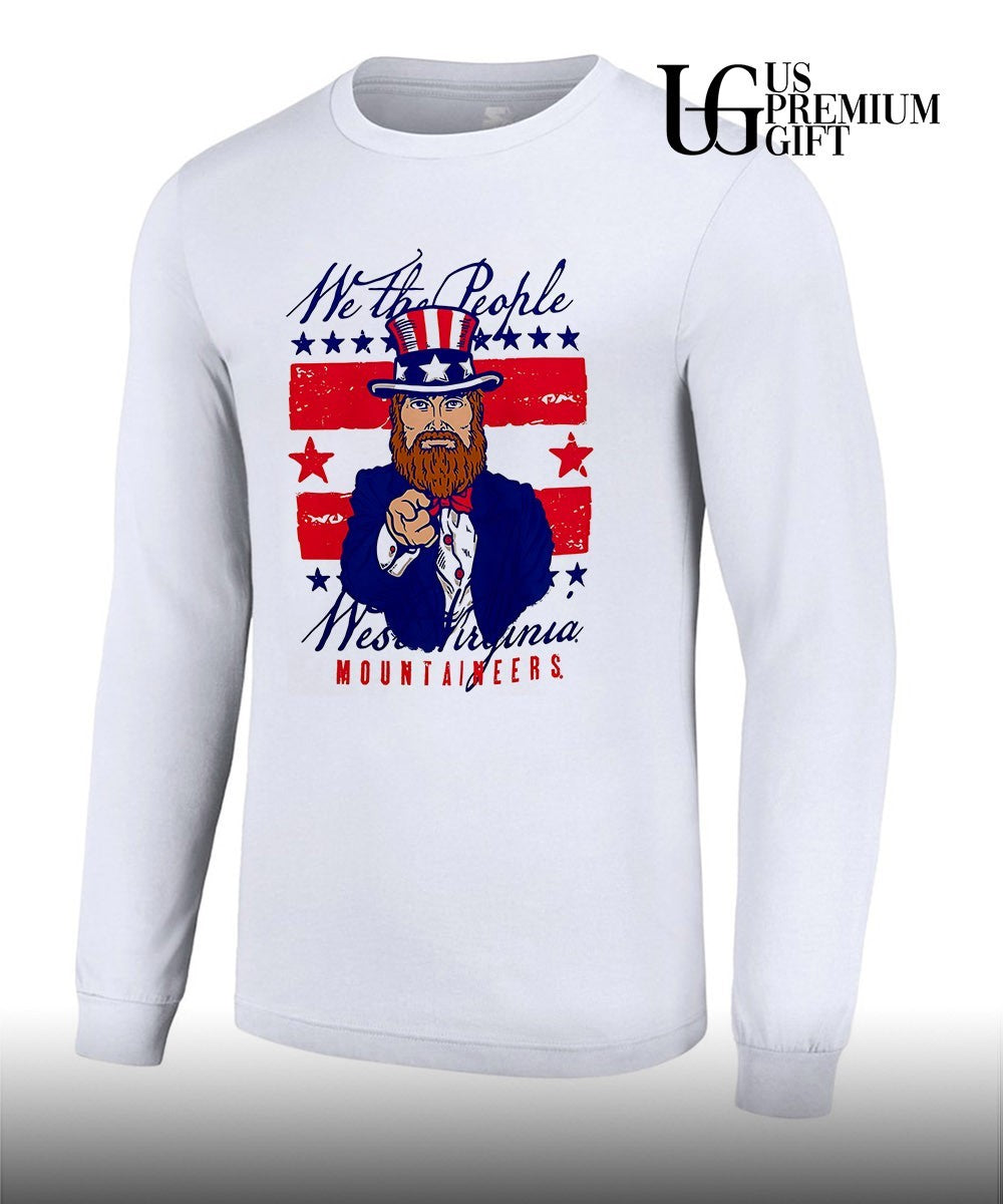 West Virginia Mountaineers Uncle Sam We the People shirt